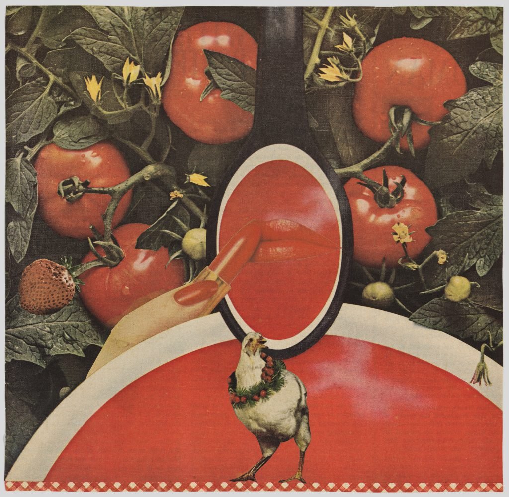 Jean Conner, <em> TOMATO SOUP</em> (1960). Whitney Museum of American Art, New York, Purchase, with funds from the Drawing Committee and Peter and Beverly Lipman. Courtesy of the Conner Family Trust, San Francisco, and Artists Rights Society (ARS), New York.