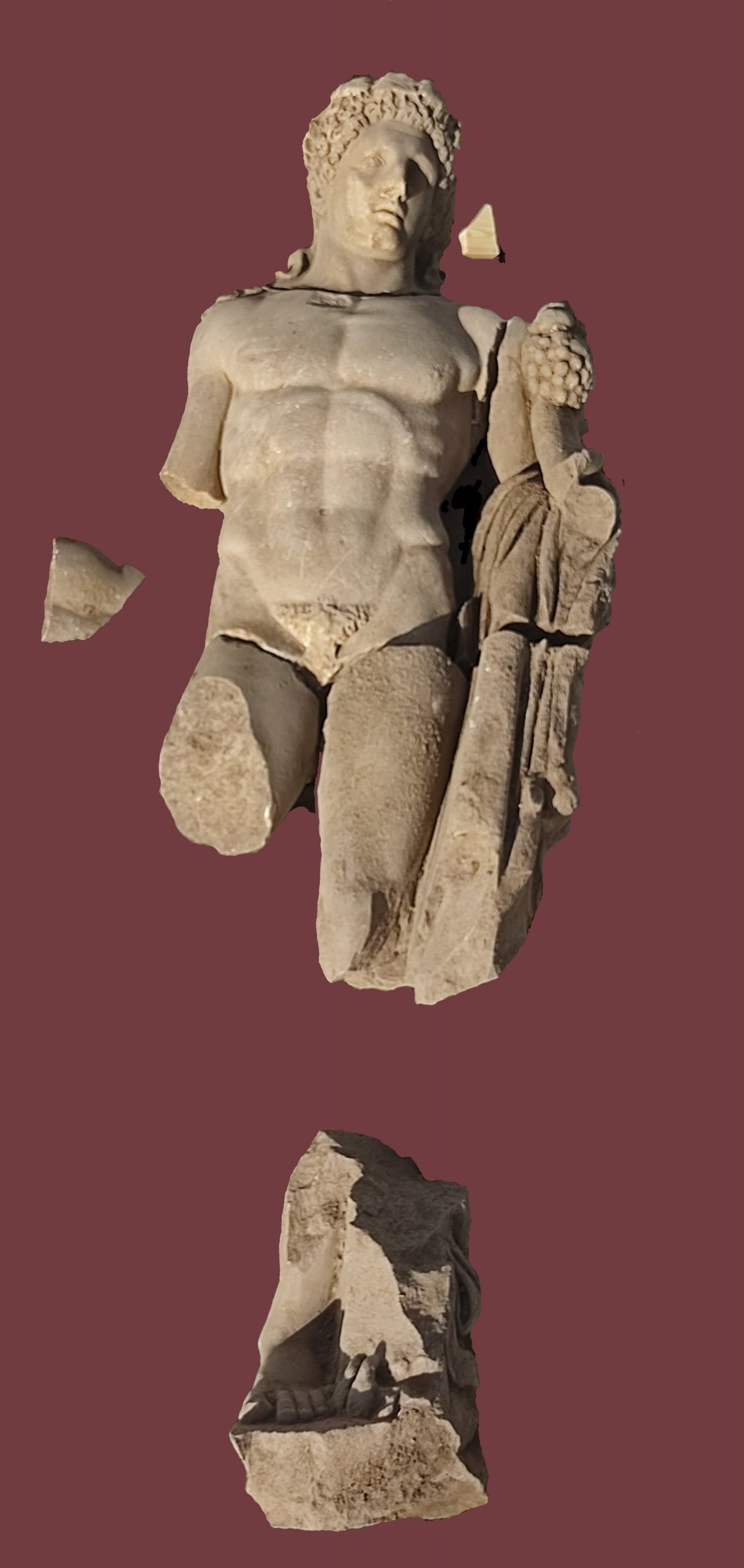 hercules cerberus statue