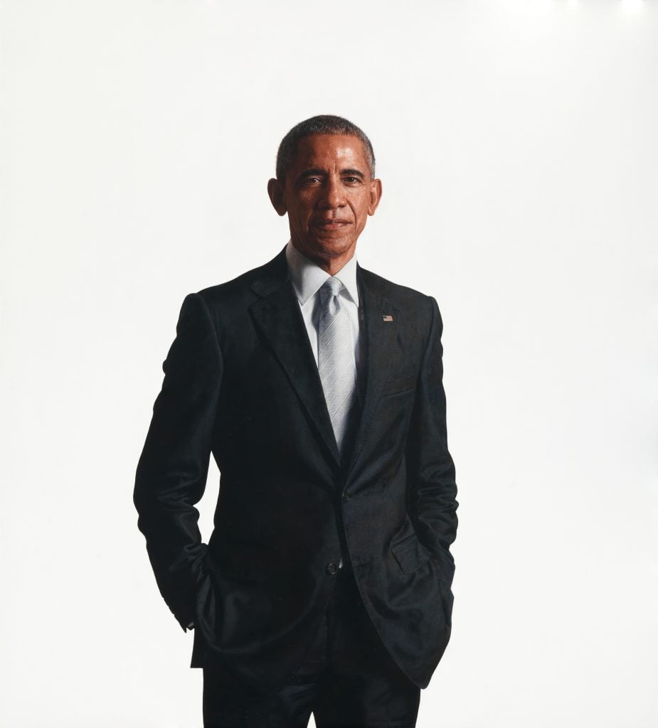 Robert McCurdy's White House portrait of Barack Obama