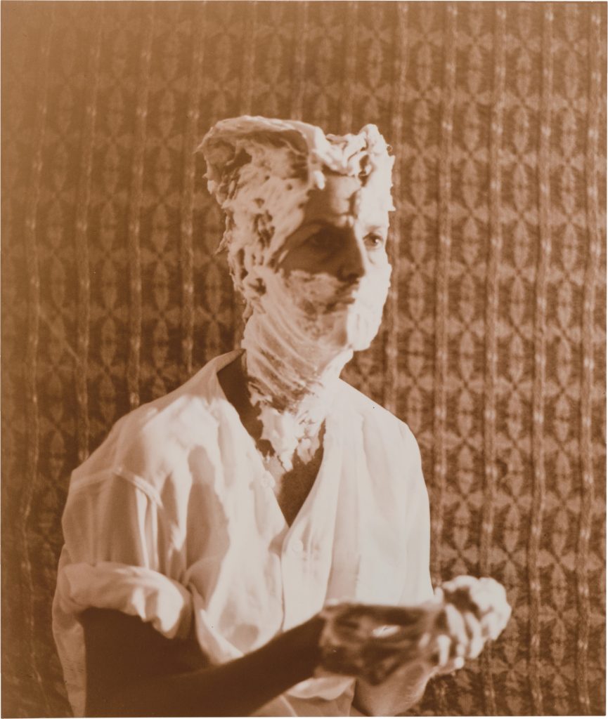 Sturtevant, <em>Duchamp Man Ray Portrait</em> (1967). Photo courtesy of Matthew Marks Gallery, New York.