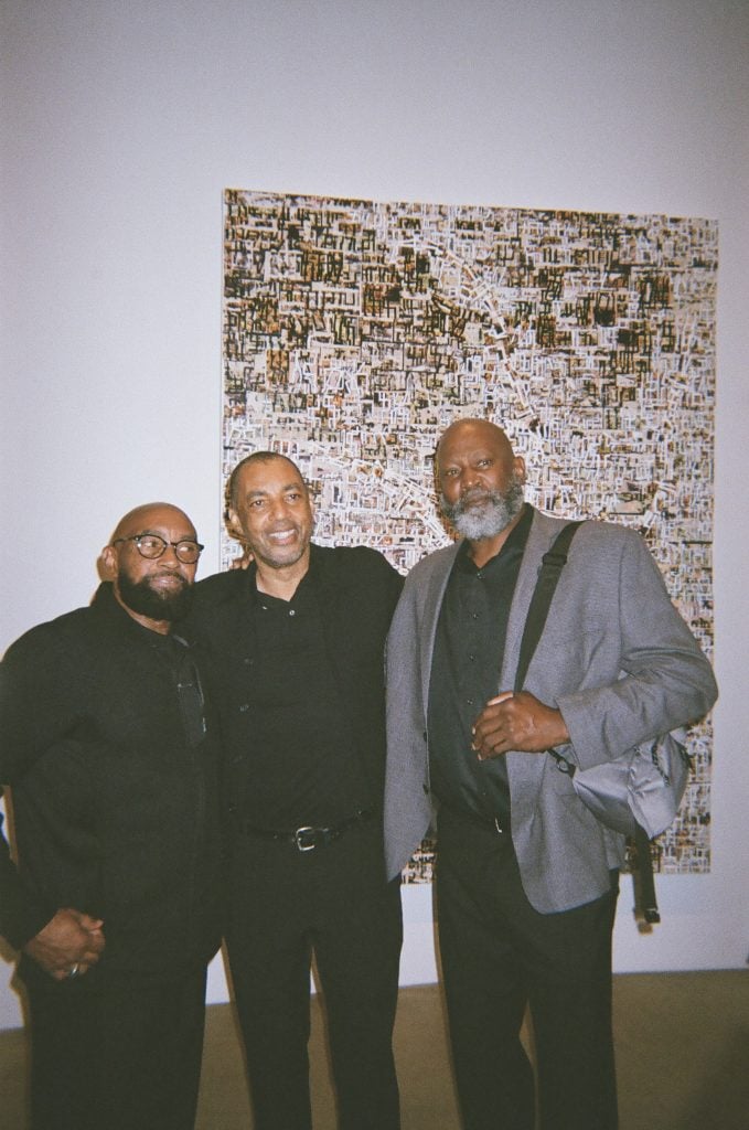 Carl Lowe (left) Rick Lowe (center) and Ed Lowe (right).