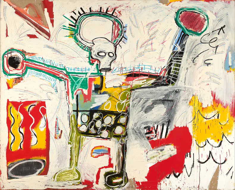 Untitled (1982) Jean-Michel Basquiat. Museum Boijmans Van Beuningen, Rotterdam. Photo: Studio Tromp; © Estate of Jean-Michel Basquiat, licensed by Artesar, New York