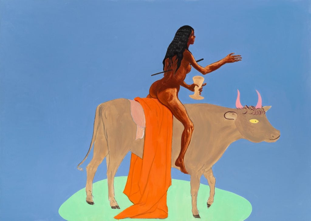 Cassi Namoda, <em>Heartbreak takes new forms</em> (2022). Courtesy of the artist and Goodman Gallery.