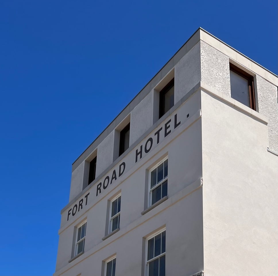 The new Fort Road Hotel in Margate. Photo: Ed Reeve.
