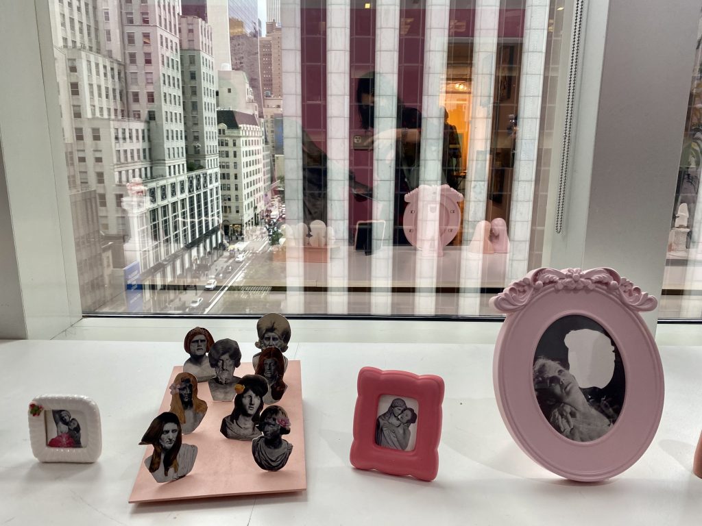 Work by Gal Cohen in "Reviving Venus" curated by Aga Goshen at New York's SPRING/BREAK Art Show 2022. Photo by Sarah Cascone.