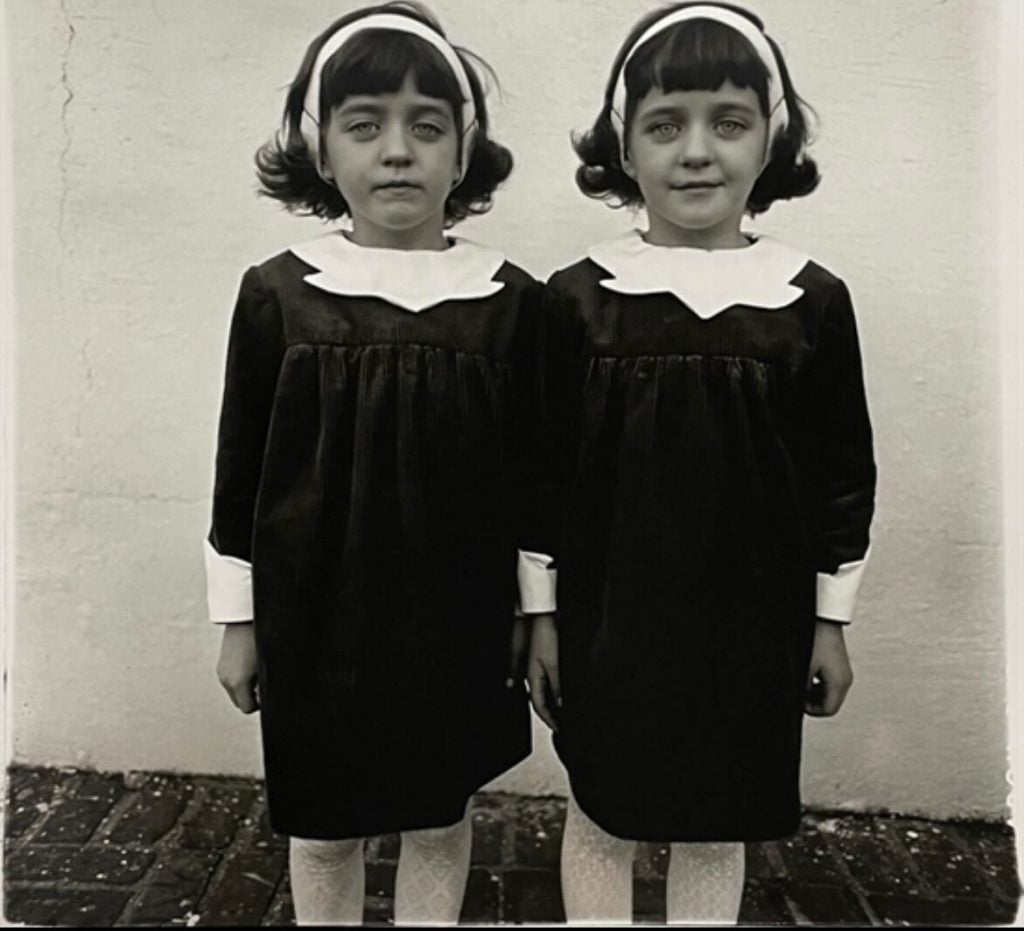 Diane Arbus, Identical Twins, Roselle, N.J. (1966). Estimate: $80,000–$100,000.