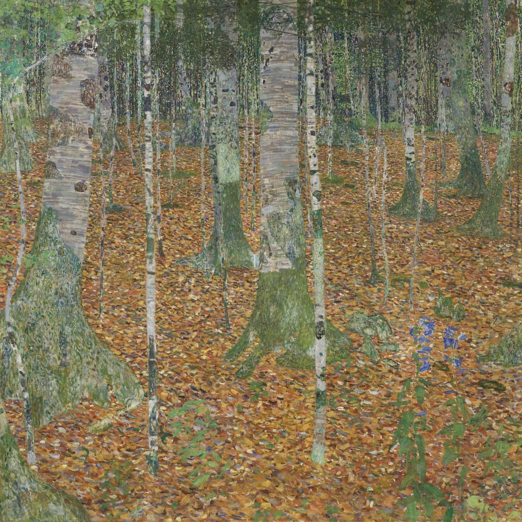 Gustav Klimt, Birch Forest (1903). Courtesy of Christie's Images Ltd.
