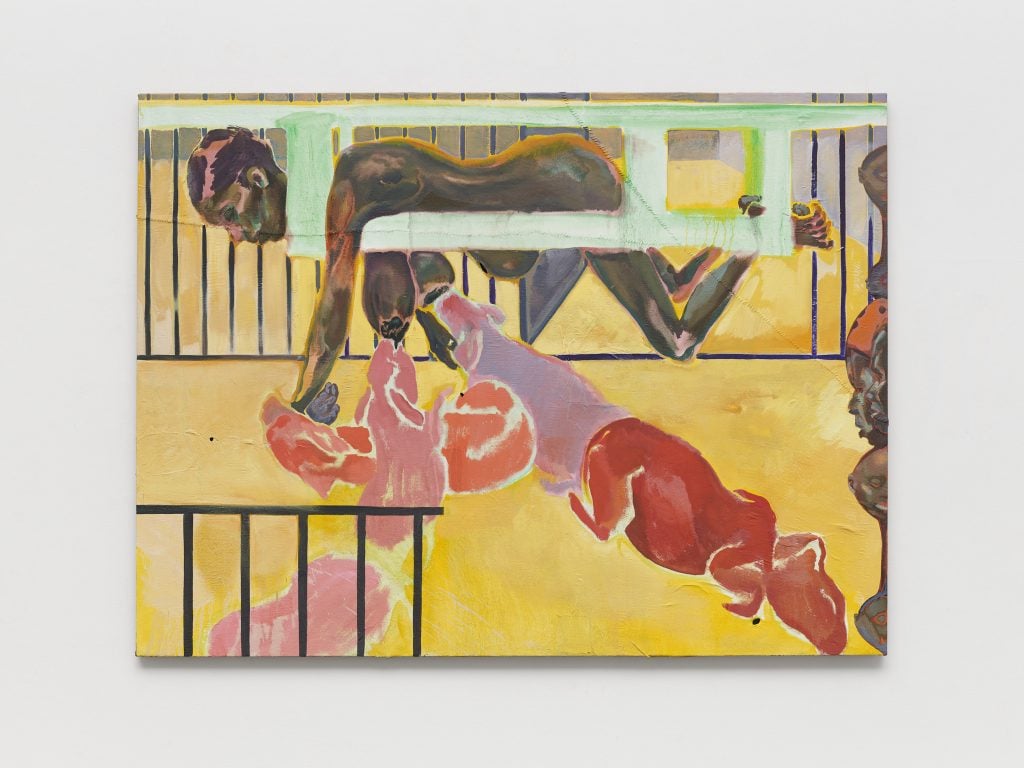Michael Armitage, <i>Mother's Milk</i> (2022). Courtesy of the artist and White Cube. 