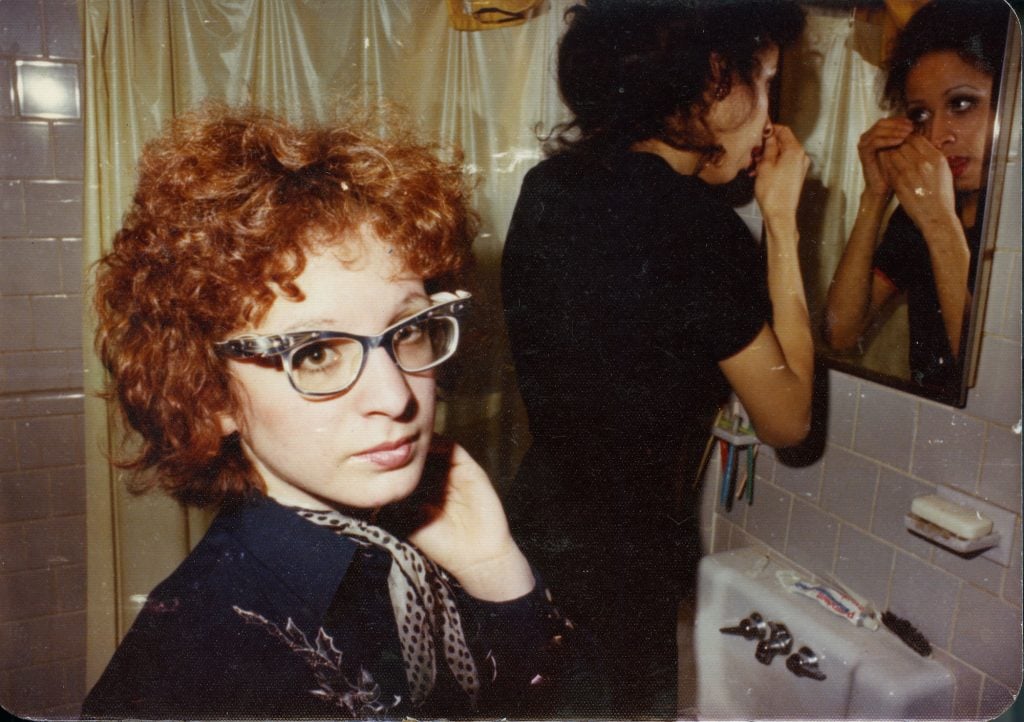 A photo from Nan Goldin in All the Beauty and the Bloodshed directed by Laura Poitras. Photo courtesy of Neon.