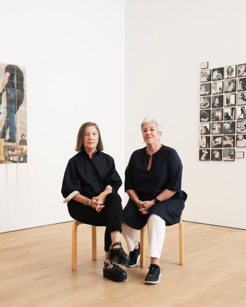 Wendy Olsoff (left) and Penny Pilkington, co-founders of P.P.O.W. Photo: Matchull Summers, courtesy of P.P.O.W., New York