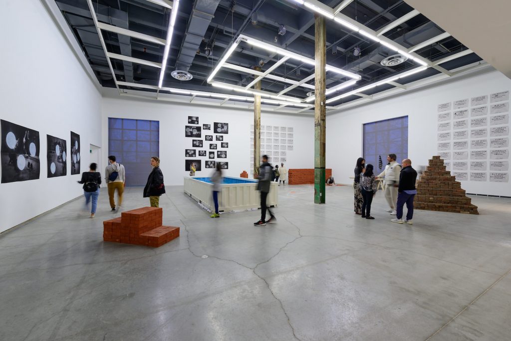 Interior of The Power Plant Contemporary Art Gallery, Summer 2022 exhibition. Photo by Henry Chan.