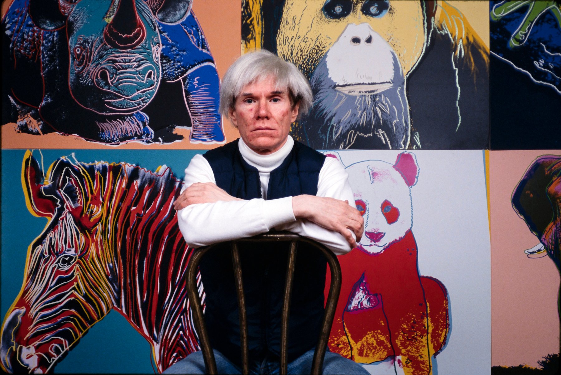 Portrait of Andy Warhol