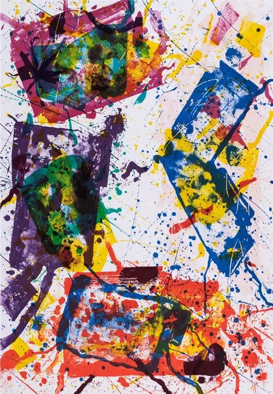 Sam Francis, Untitled (SF-269) (1982). Now live for bidding in the 20th Century Art auction. Est. $4,000–$6,000.