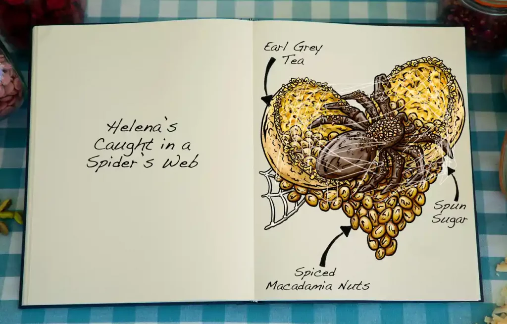 A planned bake by Helena Garcia for <em>The Great British Bake Off</em>. Photo courtesy of Tom Hovey/Love Productions.