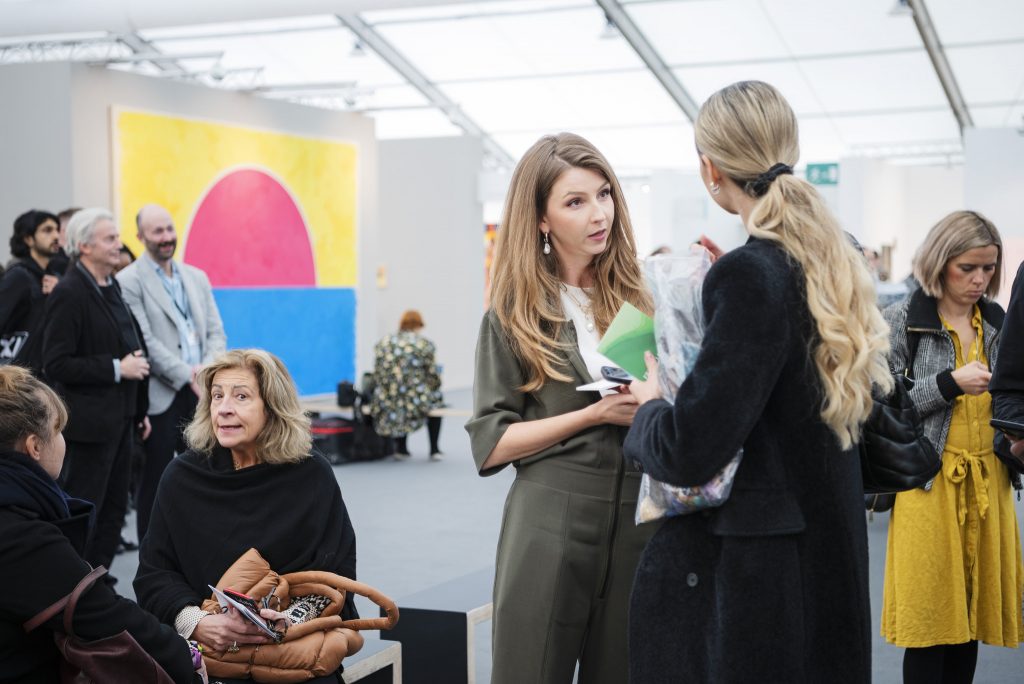 London Frieze 2022. Photograph by Linda Nylend.  Courtesy of Frieze and Linda Nylend.