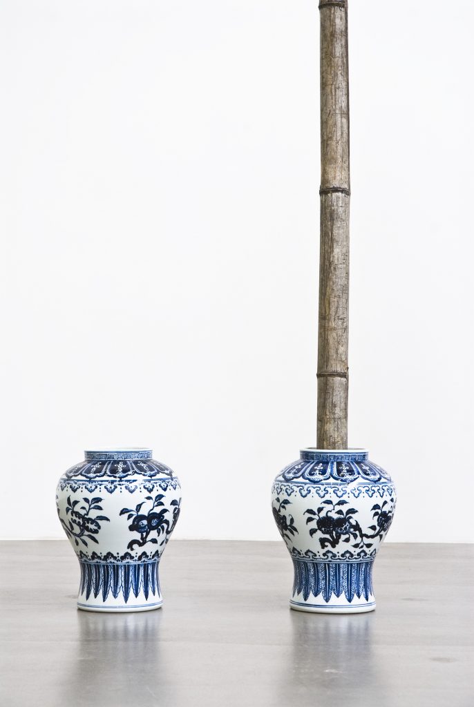 Ai Weiwei, Bamboo and Porcelain (2008). Courtesy of the artist and Galerie Urs Meile.