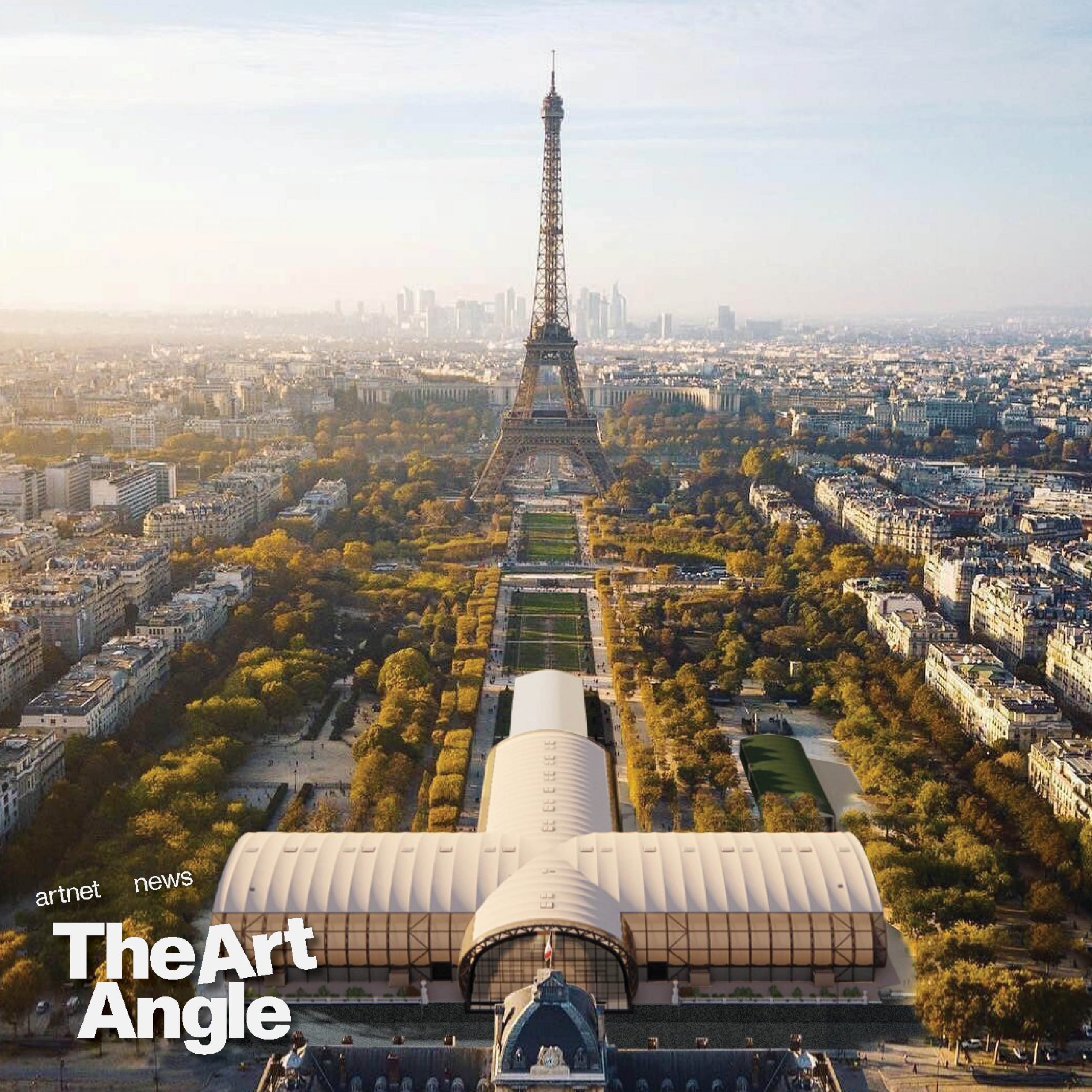 The Grand Palais Éphémère on the Champ-de-Mars. Photo ©Wilmotte et Associés.