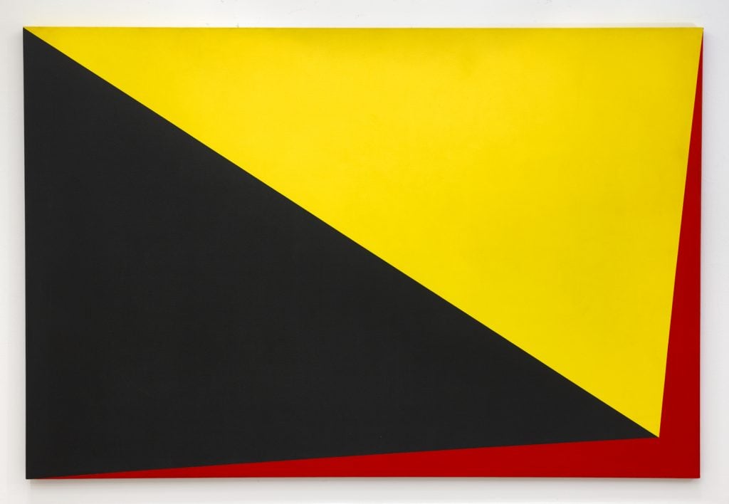 Dean Fleming, Black Yellow Red (1965). © Dean Fleming. Courtesy of David Richard Gallery. Photo: Yao Zu Lu.