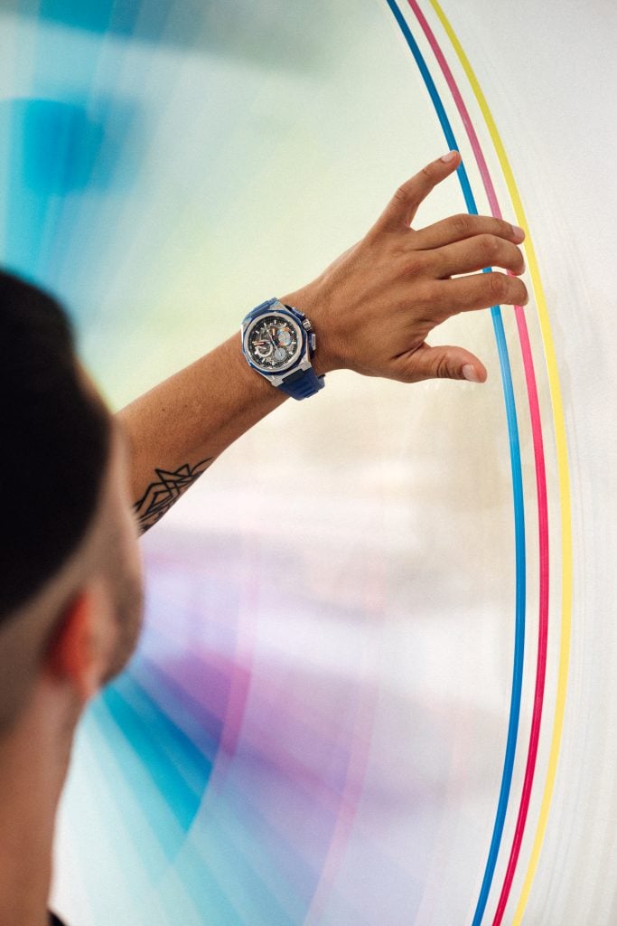 Harnessing the prism: the Defy Extreme Felipe Pantone. Courtesy of Zenith 