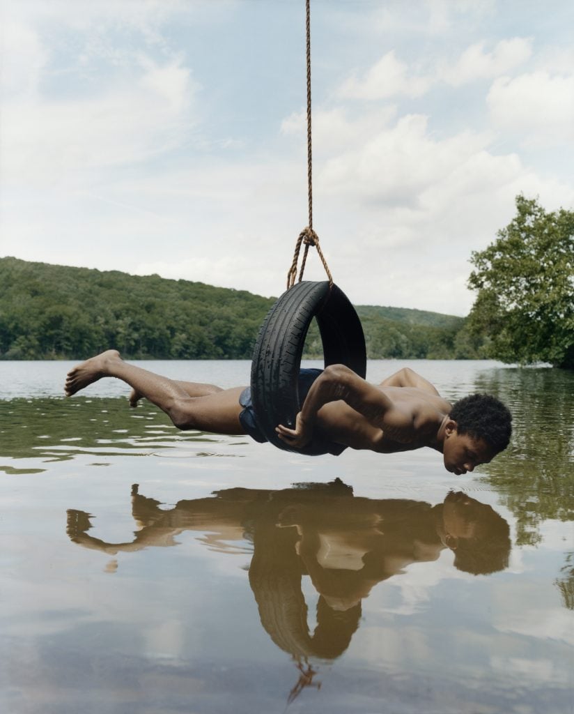 Tyler Mitchell, A Glimmer of Possibility (2022).  © Tyler Mitchell.  Image courtesy of the artist, Jack Shainman Gallery and Gagosian.