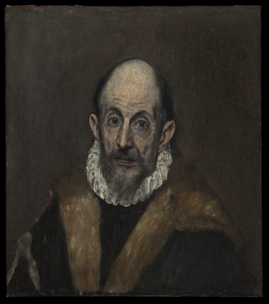 El Greco, Portrait of an Old Man (ca. 1595–1600). Courtesy of the Metropolitan Museum of Art, New York.