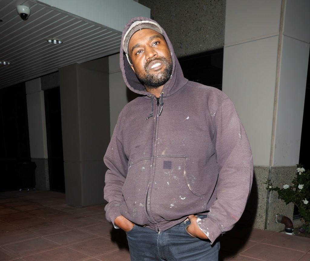 Kanye West on October 21 in Los Angeles, California. Photo by Rachpoot/Bauer-Griffin/GC Images