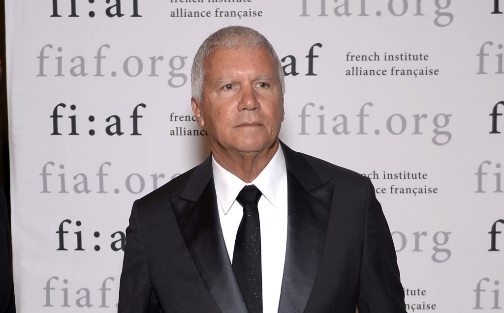 Larry Gagosian attends the Trophee Des Arts Gala at the Plaza Hotel on October 28, 2016 in New York City. (Photo by Andrew Toth/WireImage)