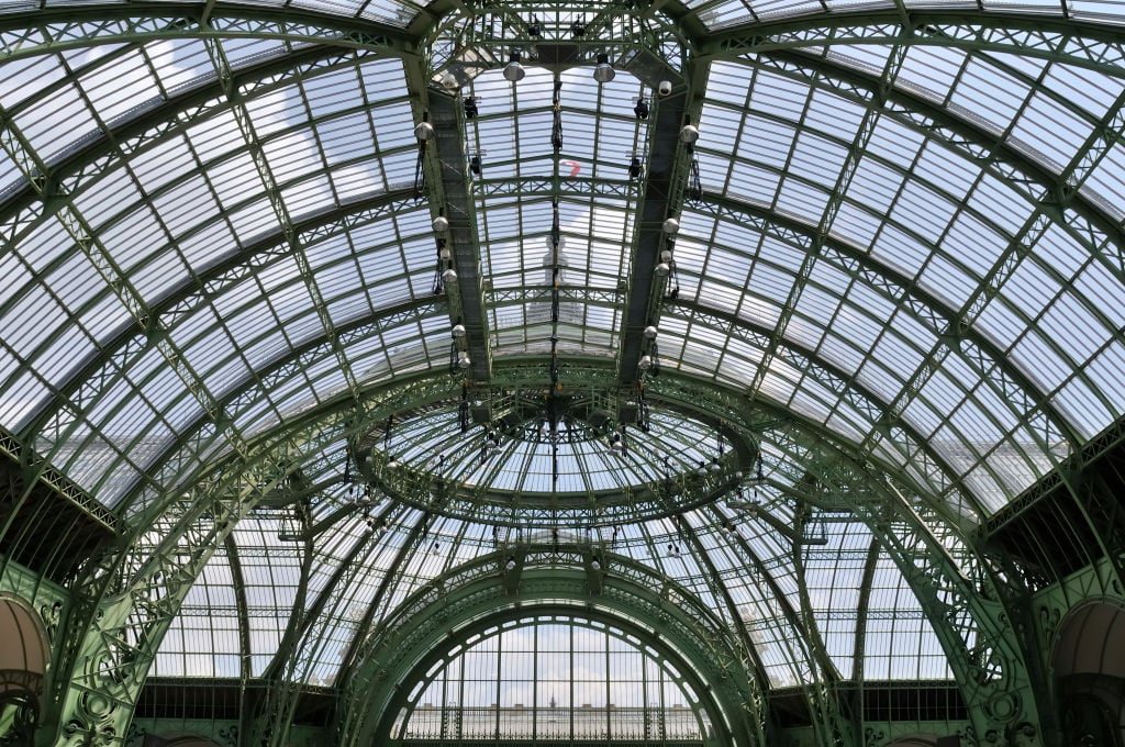 We all miss the Grand Palais... but down with the glass ceilings in the art world already. (Photo by Viennaslide/Construction Photography/Avalon/Getty Images).