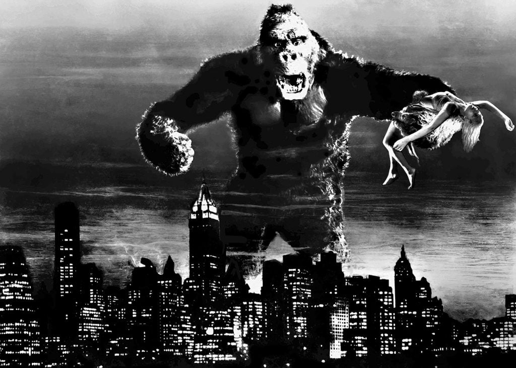 Still from King Kong (1933). From the RKO Archives. Courtesy of Globe Entertainment & Media, Corp.