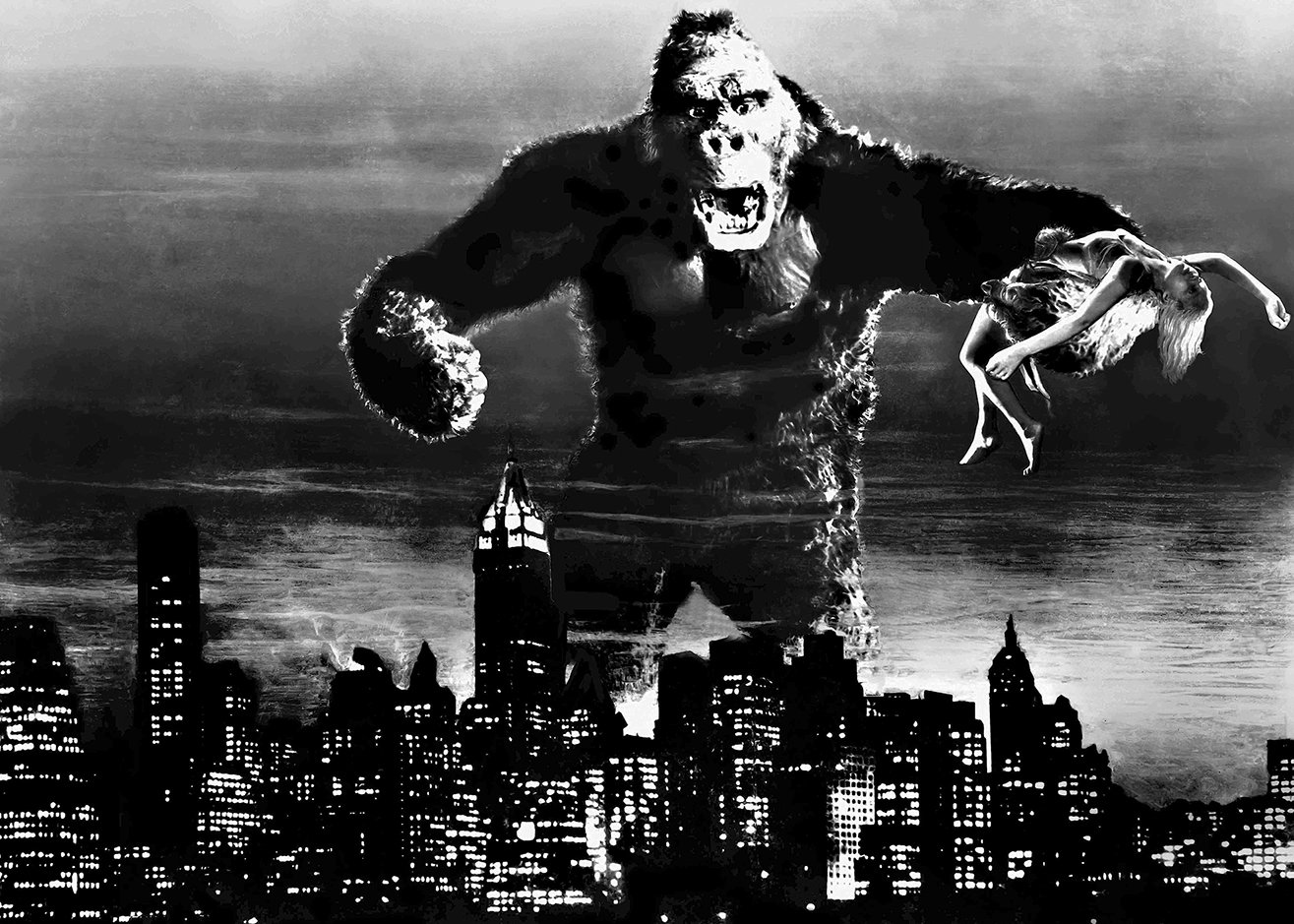 Still from King Kong (1933). From the RKO Archives. Courtesy of Globe Entertainment & Media, Corp.