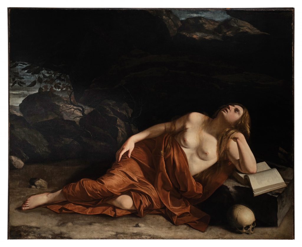 Orazio Gentileschi, <I>Penitent Saint Mary Magdalene</I>. Courtesy of Sotheby's.