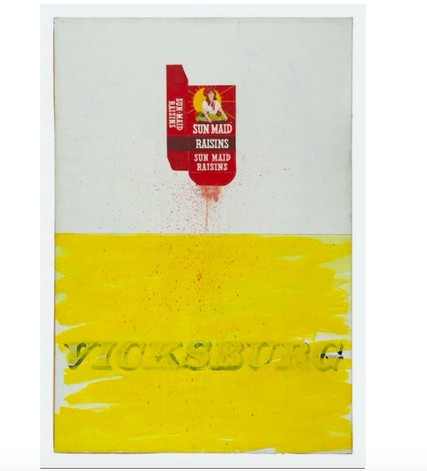 An image of Ed Ruscha, Box Smashed Flat in one of the expert analysis reports. Image via Pacer.