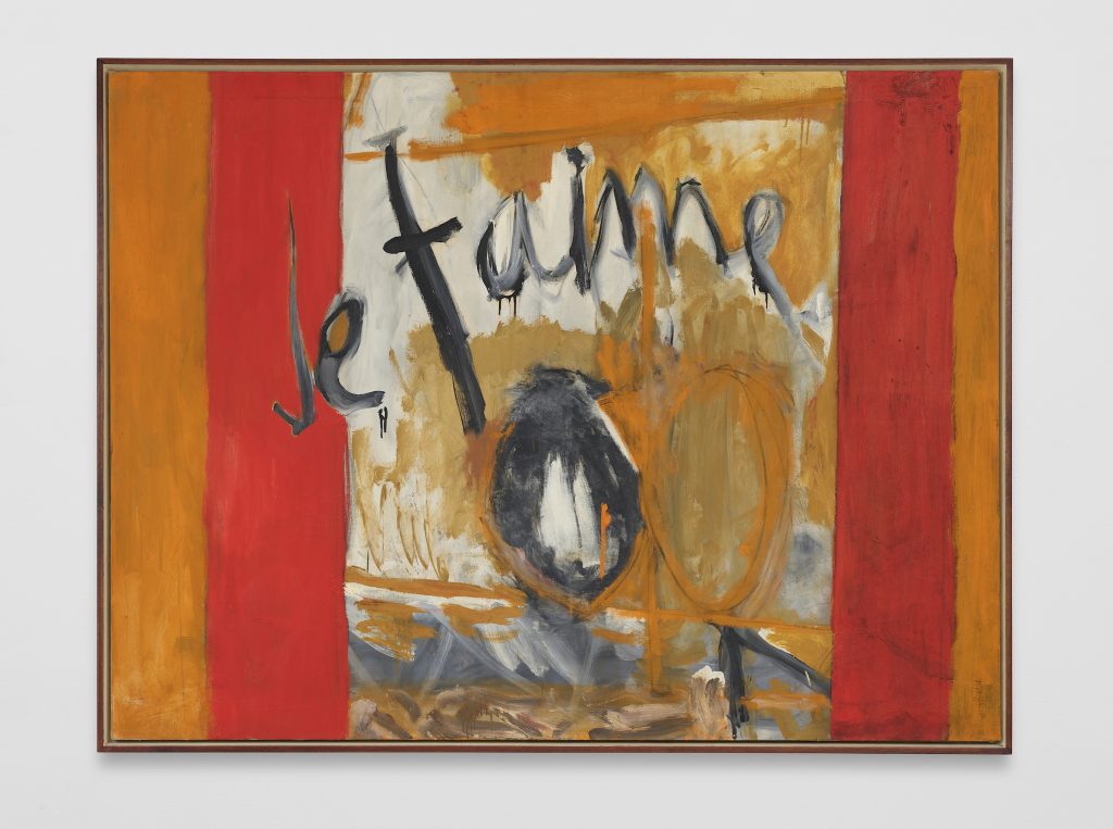Robert Motherwell, <i>Je t'aime No. II</i> (1955). © Robert Motherwell, courtesy Pace Gallery