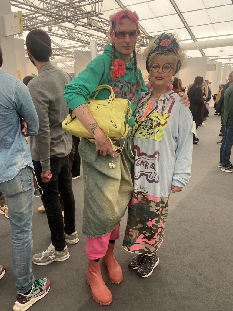 Mother and son duo, Matty and Plum Bovan, embrace maximalism. 