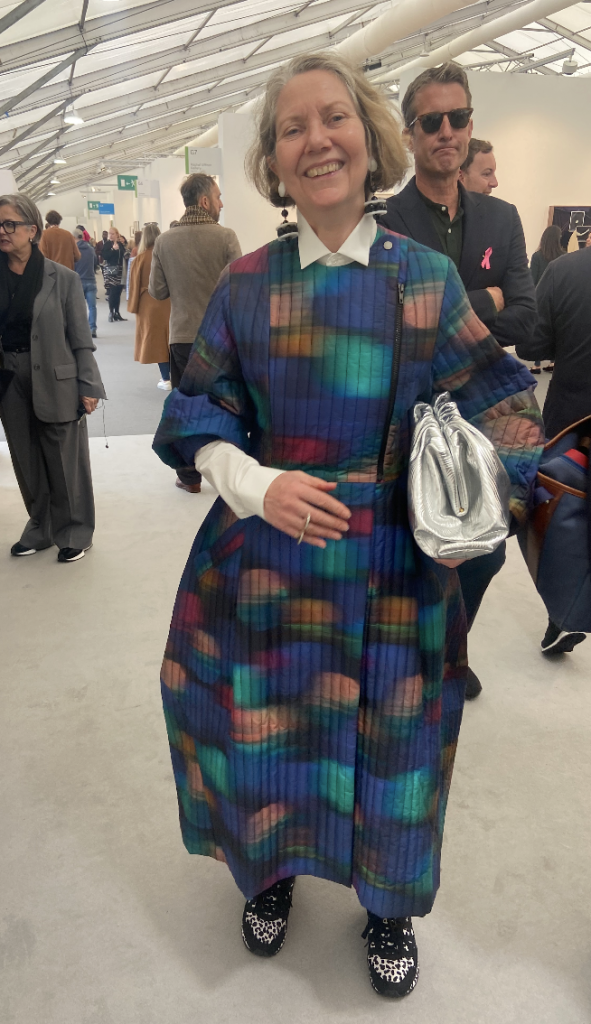 I wouldn't be surprised if some collector tried to buy this coat right off of Sigrun Davidsdottir's back. That's art! 