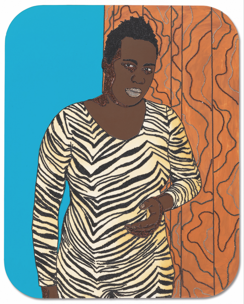 Mickalene Thomas, All I Want is a Fighting Chance (2006). Courtesy of Christie's Images, Ltd.