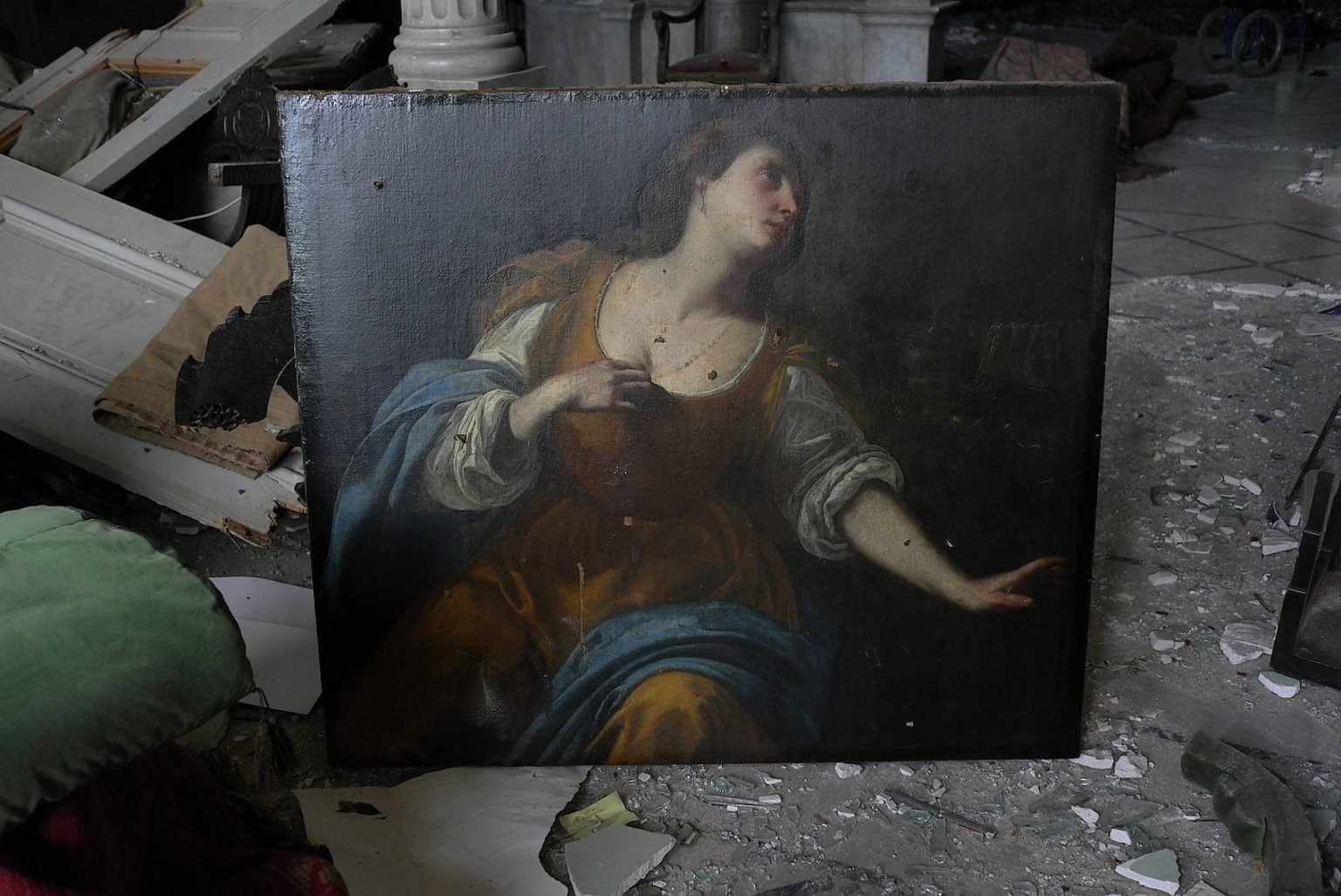 A Painting Nearly Destroyed In The Beirut Blast Of 2020 Has Been ...