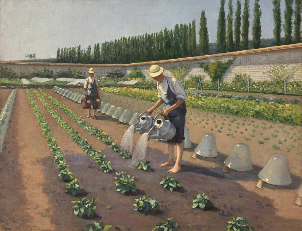 Gustave Caillebotte, Les Jardiniers (ca. 1877). Courtesy of Christie's Images, Ltd.