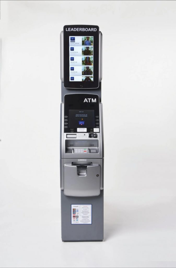 MSCHF, ATM Leaderboard (2022). Photo by Pauline Shapiro, courtesy of MSCHF and Perrotin.