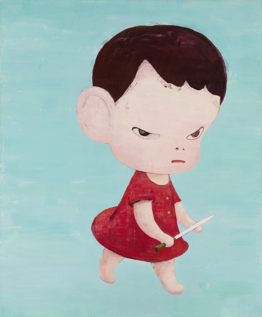 Yoshitomo Nara, Present (1994). Courtesy Christie's.
