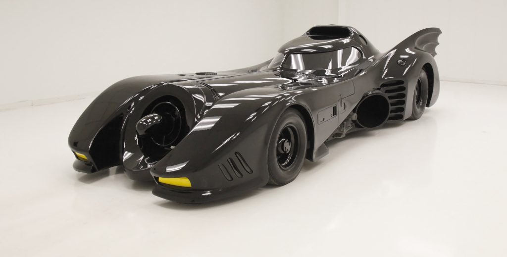 The Batmobile from Tim Burton's Batman movies. Photo courtesy of Classic Auto Mall.