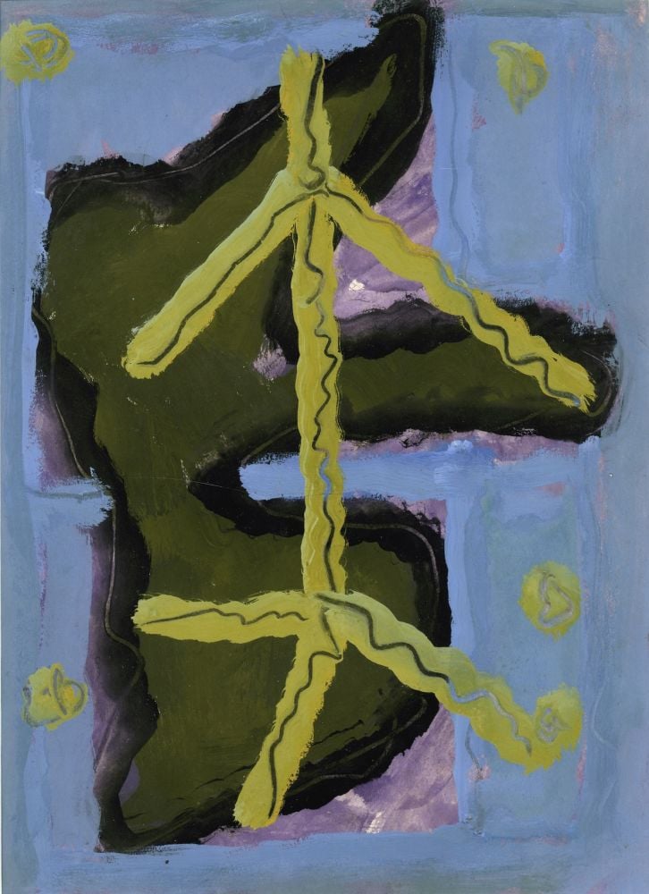 Betty Parsons, Untitled (ca. 1950s). © 2022 Betty Parsons and William P. Rayner Foundation. Courtesy of the Paul Bongé Collection.