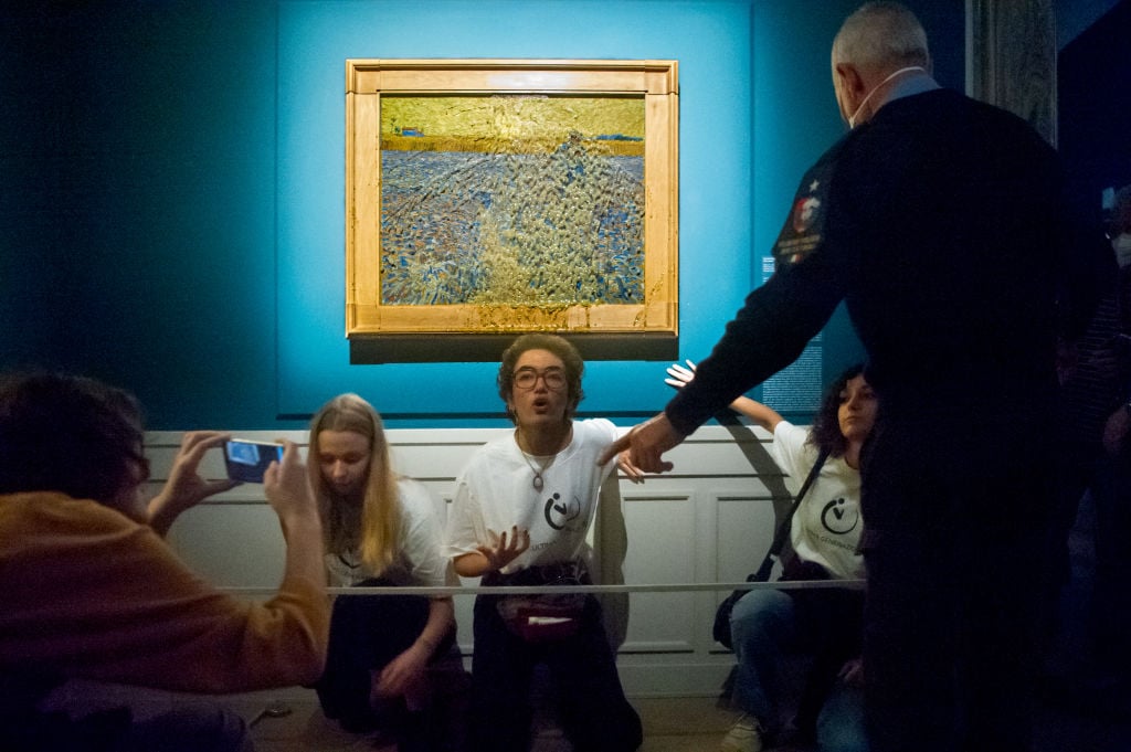Why is Van Gogh under attack?