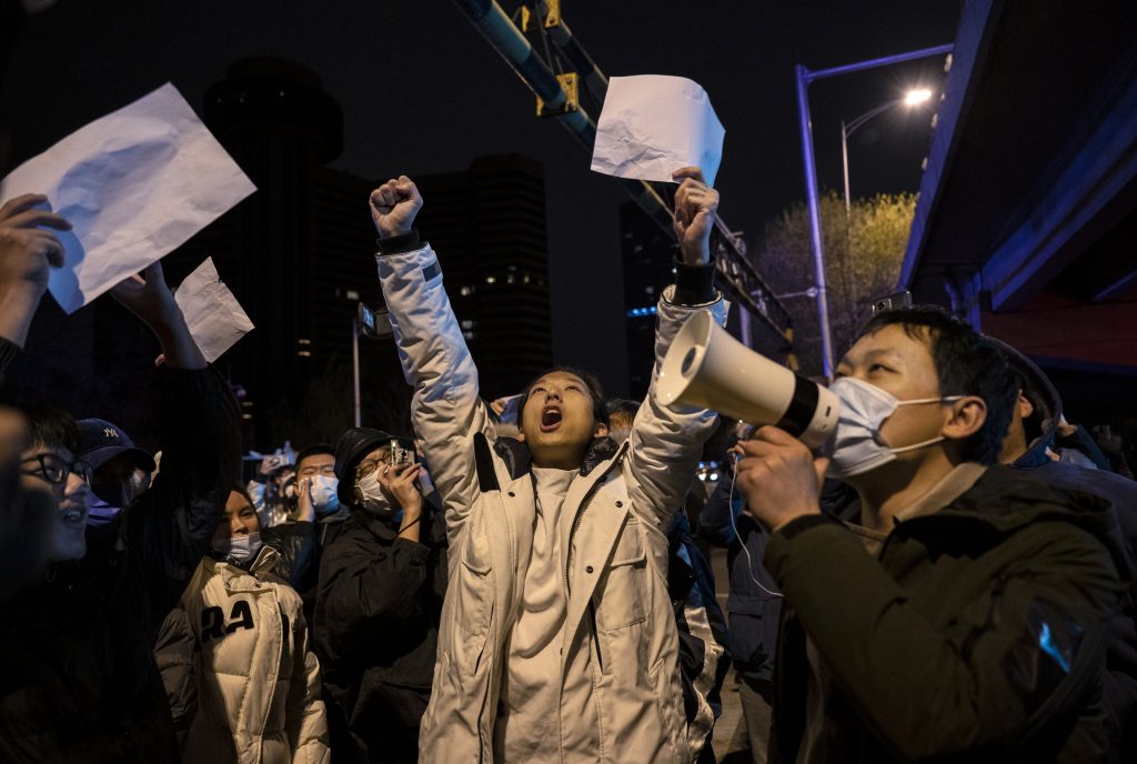 china protests 2022