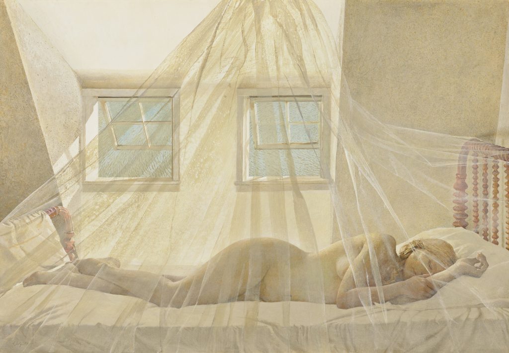 Andrew Wyeth, <i>Day Dream</i> (1980). Photo courtesy of Christie's Images Ltd. 