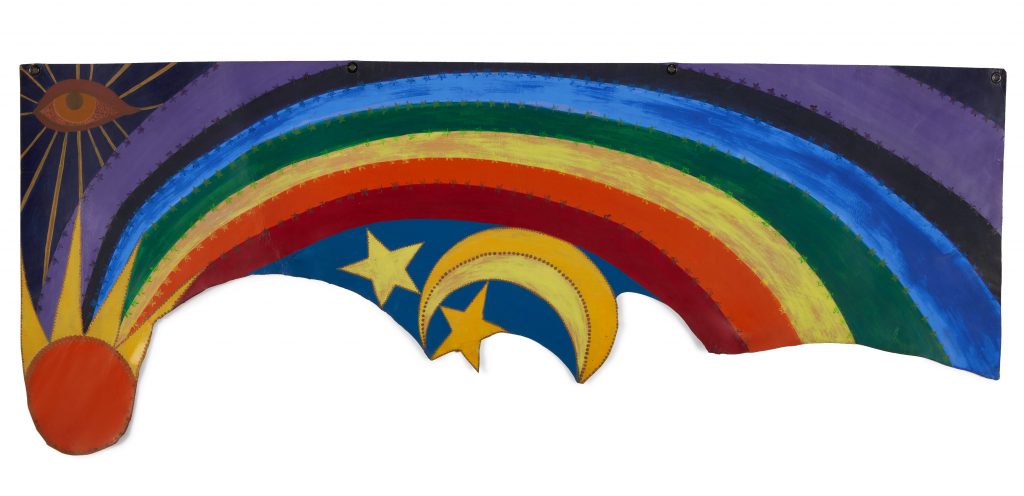 Betye Saar, <i>Rainbow Mojo</i> (1972). Courtesy of Sotheby's.