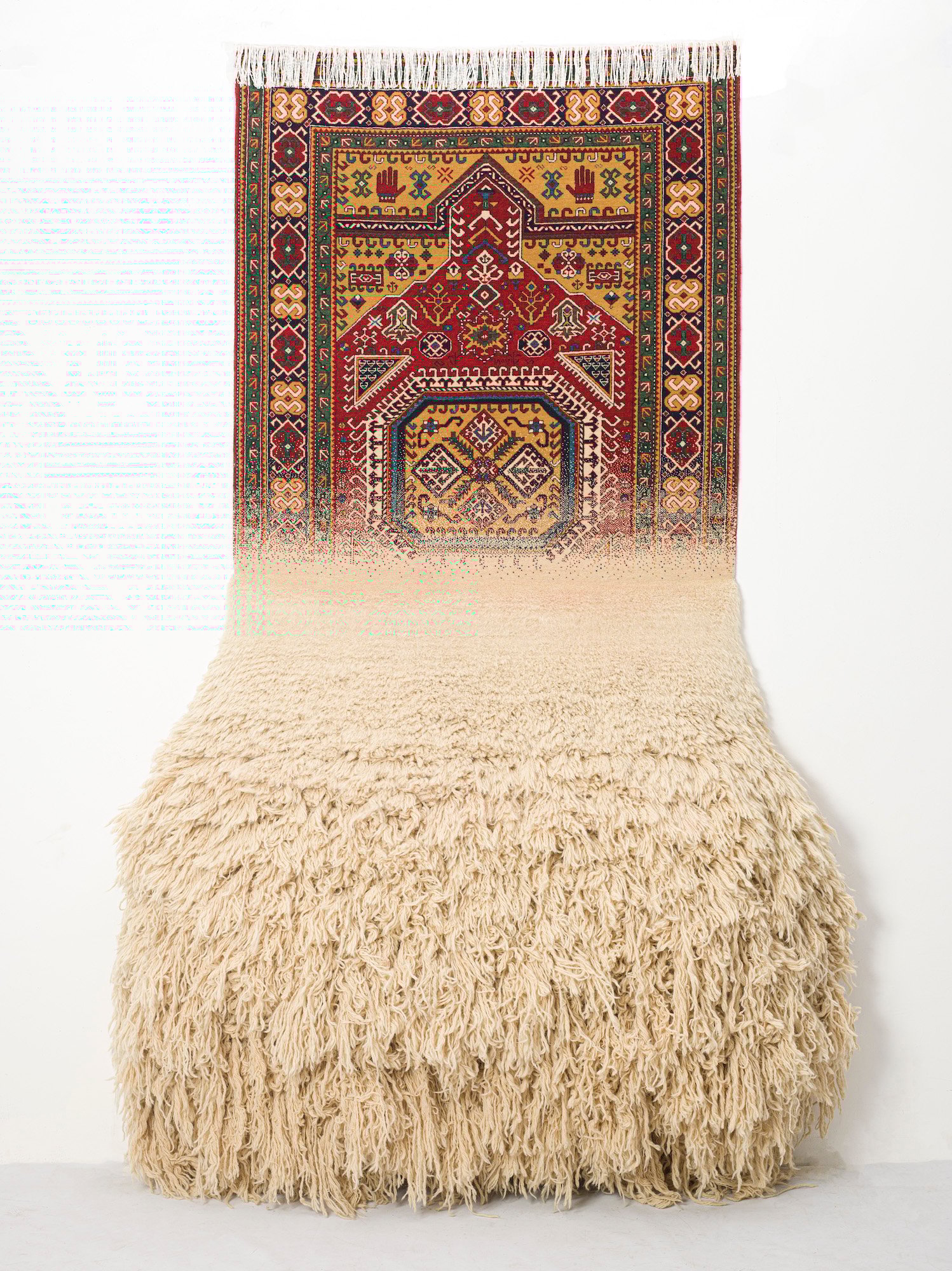 Azerbaijani Artist Faig Ahmed’s Sculptural Rugs Blur the Line Between