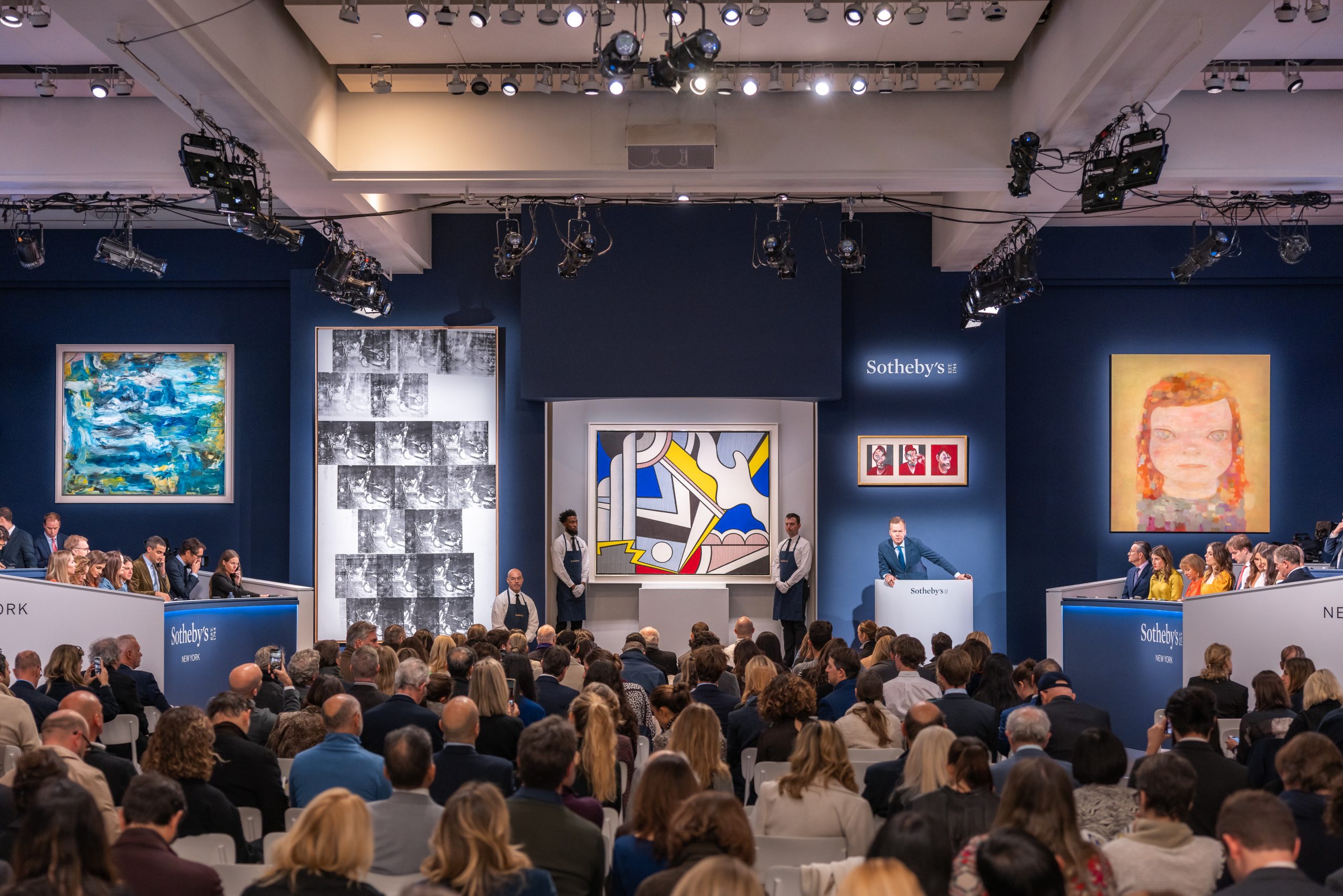 Sotheby's Notches $315 Million in a Fireworks-Free