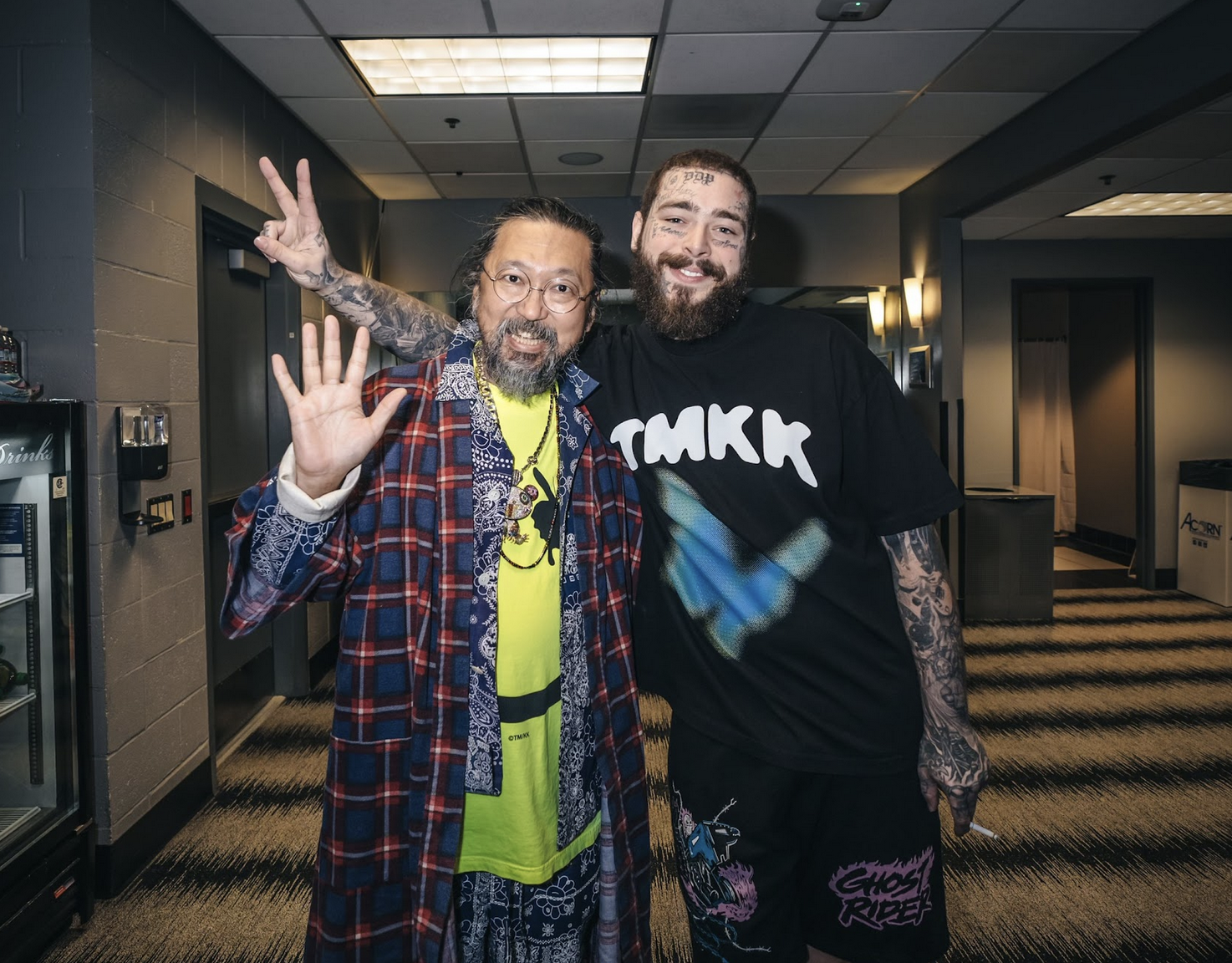 First-Time Collaborators Takashi Murakami and Post Malone Unveil a Capsule Collection of Apparel and Beer Merch