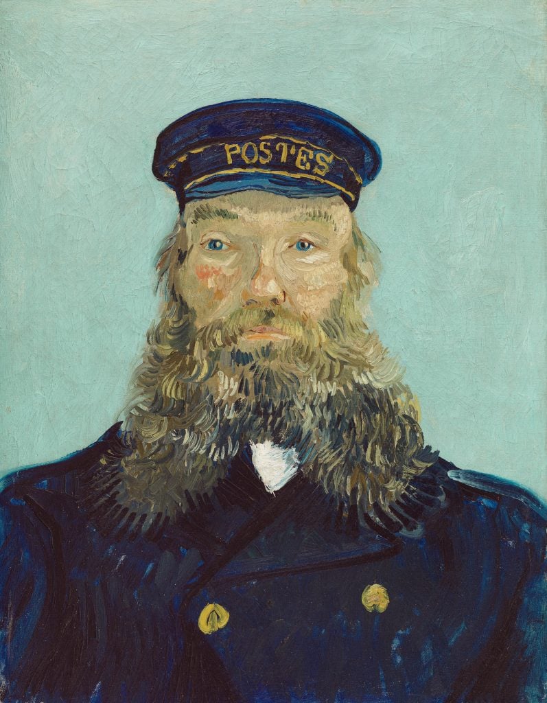 Vincent van Gogh, Portrait of Postman Roulin (1888). Collection of the Detroit Institute of Arts, gift of Mr. and Mrs. Walter Buhl Ford II, 1996.